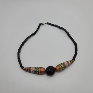 Wooden Bead Large Bracelet